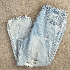 No Boundaries Light Blue Straight Leg Jeans